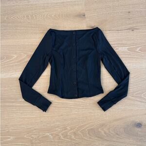 Nama Cardigan Boatneck Body Soft Size XS Black